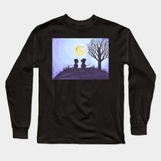 Cheese dreams - Two mice on the date Long Sleeve T-Shirt